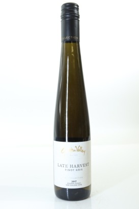 (1) 2017 Gibbston Valley Late Harvest Pinot Gris, Central Otago, 375ml