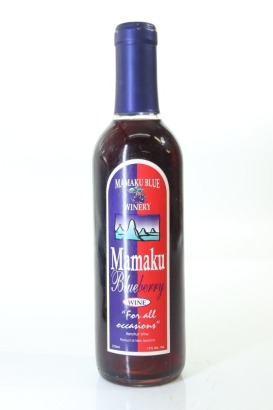 (1) Mamaku Blue Blueberry Wine, New Zealand, 375ml