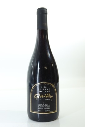 (1) 1998 Gibbston Valley Reserve Pinot Noir, Central Otago