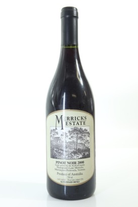 (1) 2000 Merricks Estate Pinot Noir, Mornington Peninsula