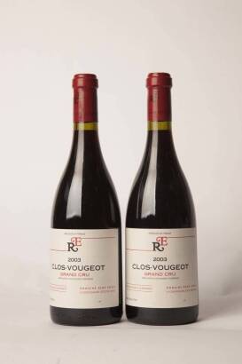 (2) 2003 Rene Engel Clos Vougeot Grand Cru, Cote de Nuits