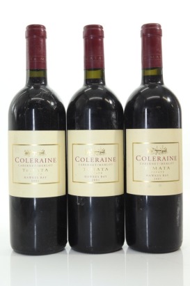 (3) 2001 Te Mata Estate Coleraine, Hawke's Bay