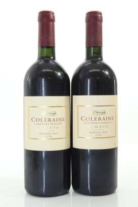 (2) 1996 Te Mata Estate Coleraine, Hawke's Bay