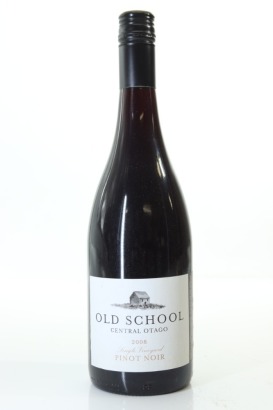 (1) 2008 Old School Single Vineyard Pinot Noir Bottled for Caro's, Hawke's Bay