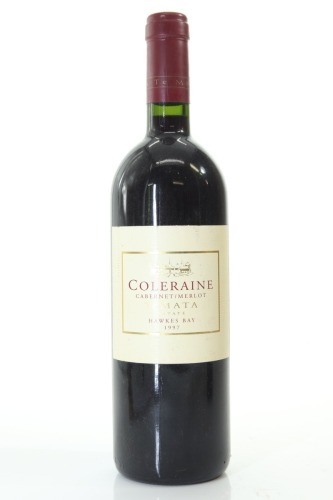 (1) 1997 Te Mata Estate Coleraine, Hawke's Bay