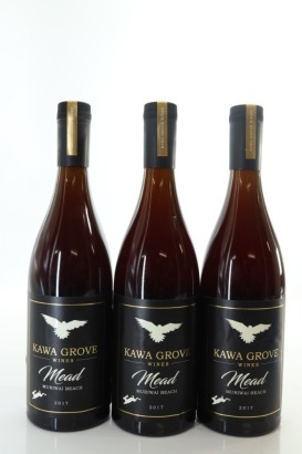 (3) 2017 Kawa Grove Mead, Muriwai Beach, 17% ABV