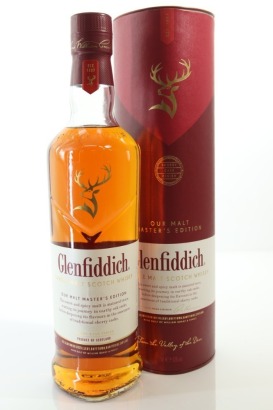 (1) Glenfiddich Our Malt Master's Edition Sherry Cask Finish Single Malt Scotch Whisky, 43% ABV