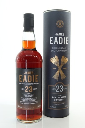 (1) James Eadie Port Dundas 23 Year Old Sherry Cask Finish Single Malt Scotch Whisky, 54.7% ABV (GB)