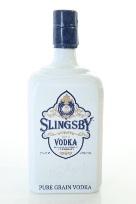 (1) Slingsby Pure Grain Vodka, England, 40% ABV