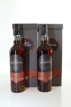 (2) Glengoyne 18 Year Old Single Malt Scotch Whisky, 43% ABV (GB)