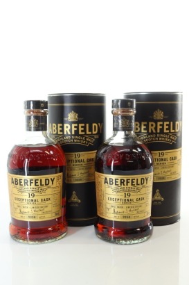(2) Aberfeldy 19 Year Old Exceptional Cask Single Malt Scotch Whisky, 43% ABV (GB)