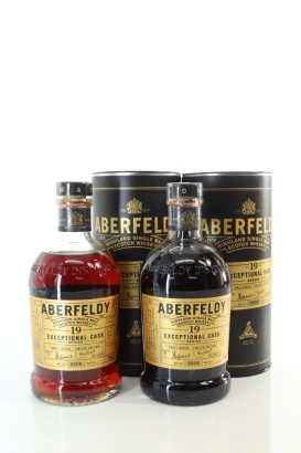 (2) Aberfeldy 19 Year Old Exceptional Cask Single Malt Scotch Whisky, 43% ABV (GB)