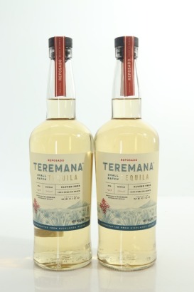 (2) Teremana Small Batch Tequila Reposado, Jalisco, 750ml, 40% ABV