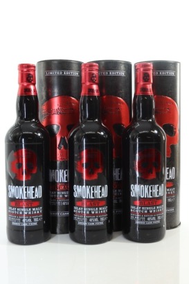 (3) Smokehead Sherry Cask Blast Single Malt Scotch Whisky, 48% ABV (GB)