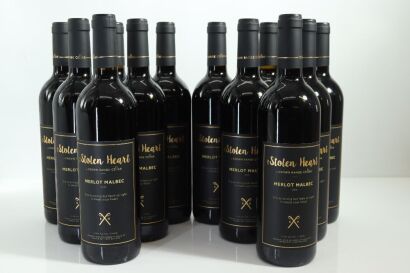 (12) 2014 Crown Range Cellar 'The Stolen Heart' Merlot - Malbec, Gimblett Gravels