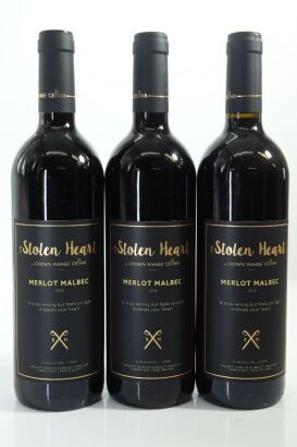 (3) 2014 Crown Range Cellar 'The Stolen Heart' Merlot - Malbec, Gimblett Gravels