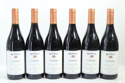 (6) 2002 Seppelt St Peters Grampians Shiraz, Great Western [JR17.5]