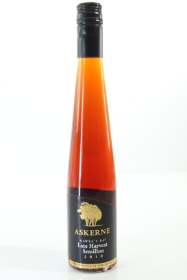 (1) 2010 Askerne Estate Late Harvest Semillon, Hawke's Bay, 375ml