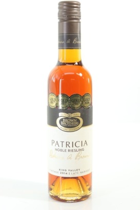 (1) 2014 Brown Brothers 'Patricia' Noble Riesling, Victoria, 375ml