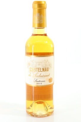 (1) 2012 Chateau Suduiraut Castelnau de Suduiraut, Sauternes, 375ml [JR16]