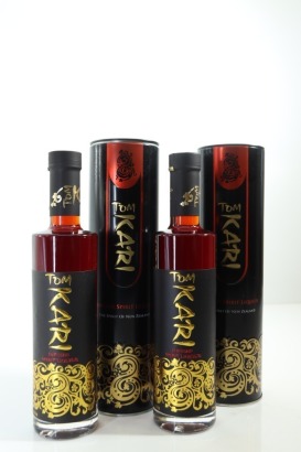 (2) Tom Kari Infused Spirit Liqueur, New Zealand, 39% ABV, 375ml (GB)