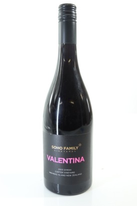 (1) 2023 Soho Valentina Carter Vineyard Syrah, Waiheke Island