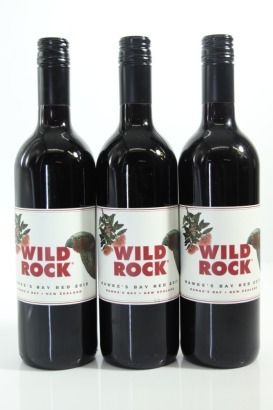 (3) 2015 Wild Rock 'Hawke's Bay Red', Hawke's Bay
