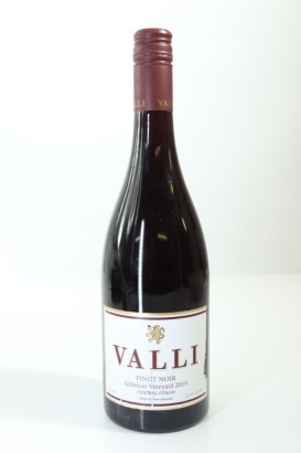 (1) 2019 Valli Gibbston Vineyard Pinot Noir, Gibbston