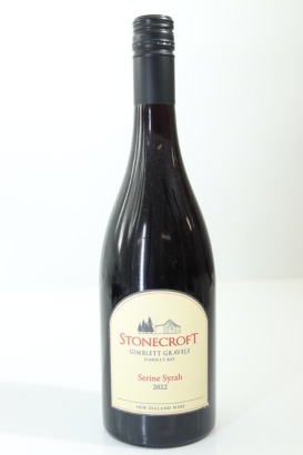(1) 2022 Stonecroft Serine Syrah, Gimblett Gravels [JR17]