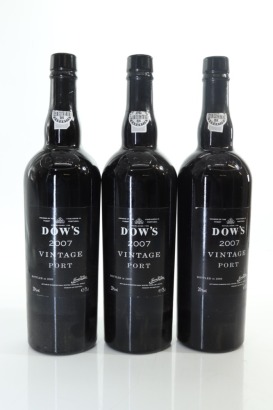 (3) 2007 Dow's Vintage Port, Portugal [JR17.5] [RP96]