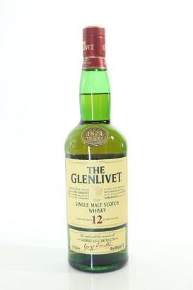 (1) The Glenlivet 12 Year Old Single Malt Scotch Whisky, 40% ABV