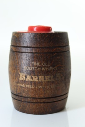 (1) Teacher & Sons Barrel 5 Fine Old Scotch Whisky Miniature