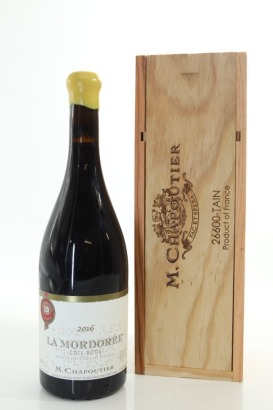 (1) 2016 M. Chapoutier Cote Rotie La Mordoree, Rhone [JR17] [RP95] (OWC)