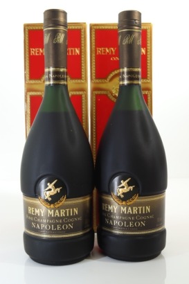 (2) Remy Martin Napoleon Fine Champagne Cognac, 40% ABV (GB)