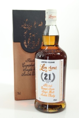 (1) Longrow 21 Year Old Peated Single Malt Scotch Whisky, 46% ABV (GB)