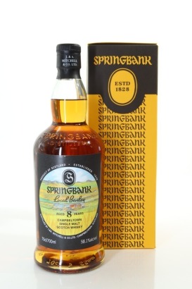 (1) Springbank Local Barley 8 Year Old Single Malt Scotch Whisky, Campbeltown, 58.1% ABV (Bere Barley from Hign Ranachan Farm) (GB)
