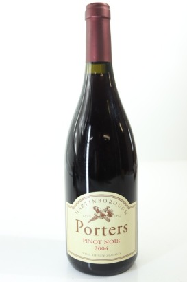 (1) 2004 Porters Estate Pinot Noir, Martinborough
