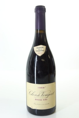 (1) 1999 Domaine de la Vougeraie Clos de Vougeot Grand Cru, Cote de Nuits