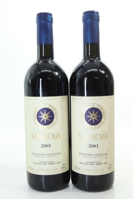 (2) 2001 Tenuta San Guido Sassicaia Bolgheri, Tuscany [JR19]