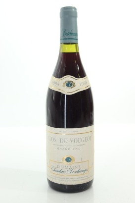 (1) 1998 Domaine Claudine Deschamps Clos de Vougeot Grand Cru, Cote de Nuits