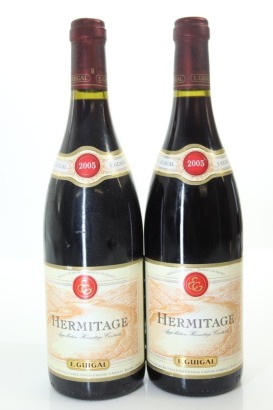 (2) 2005 E. Guigal Hermitage, Rhone