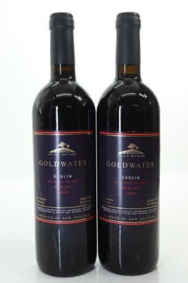 (2) 1998 Goldwater Estate Esslin Merlot, Waiheke Island