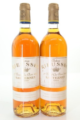 (2) 1999 Chateau Rieussec, Sauternes [JR18]