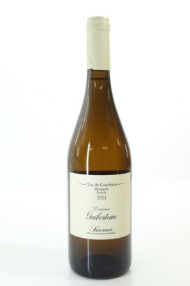 (1) 2021 Domaine Guiberteau Saumur Blanc Le Clos de Guichaux Monopole Epieds, Loire