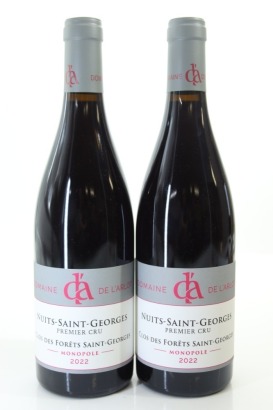 (2) 2022 Domaine de L'Arlot Clos des Forets Saint-Georges, Nuits-Saint-Georges Premier Cru