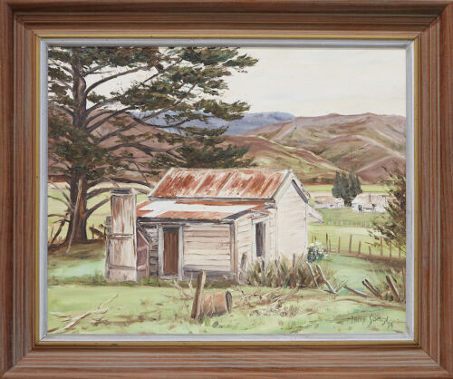 HARRY SANGL Old House in Ruatoki (Urewera)