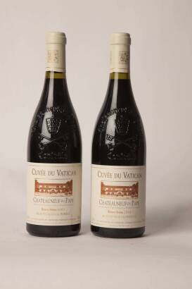 (2) 2003&nbsp;Cuvee du Vatican Reserve Sixtine Chateauneuf du Pape
