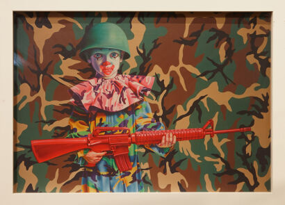 RON ENGLISH Camo Clown