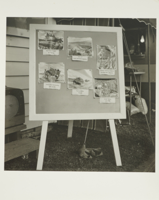 JOHN B TURNER Army Display in the showground Auckland