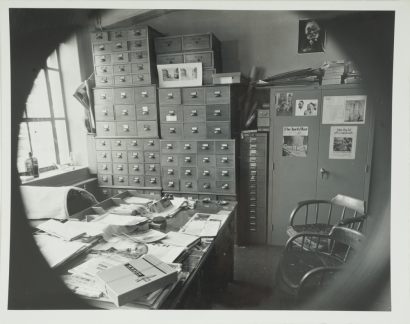 JOHN B TURNER The Photographer's Office, Dominion Museum